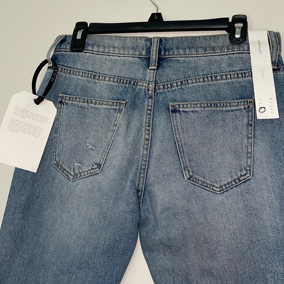 Current/Elliott The Fling Cuffed Cropped Boyfriend Capri Jeans NWT - Picture 11 of 15